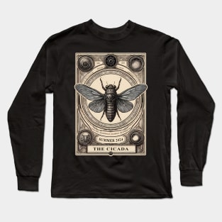 The Cicada 2024 Tarot Card Long Sleeve T-Shirt